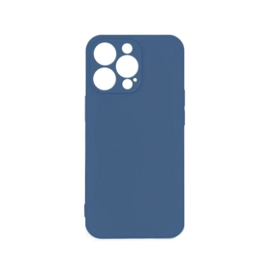 Capa de Silicone Mole para Apple iPhone 13 Pro Azul